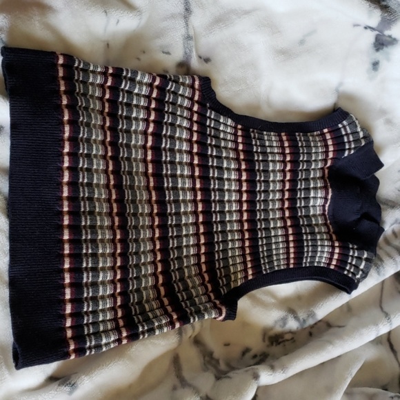 Crop top, high neck, sweater - Picture 3 of 4